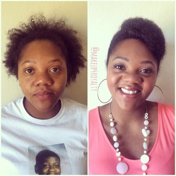 BJC Beauty - This was my before and after picture for my baby shower. I have Brittni do my makeup for all big occasions and some times for date nights ;) - Makeup Artists Near Me BJC Beauty - This was my before and after picture for my baby shower. I have Brittni do my makeup for all big occasions and some times for date nights ;) - Makeup Artists Near Me