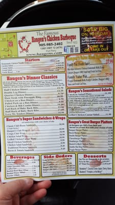 Menu photo 5 Haugen's Famous Original Barbeque Port Perry, ON