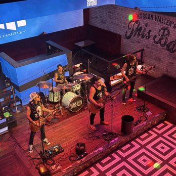 Morgan Wallen's This Bar - View of live band from balcony. - Cocktail Bars Near Me - Nashville, Tennessee Morgan Wallen's This Bar - View of live band from balcony. - Cocktail Bars Near Me - Nashville, Tennessee