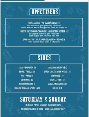Menu photo 5 Buena Mesa Downey, CA Menu photo 5 Buena Mesa Downey, CA