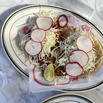 El Molino Central - Bohemia Beer Battered Fish Tacos - Mexican Near Me - Sonoma, California