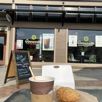 Giovannitti Coffee Roasters - a cup of coffee and a muffin - Coffee Roasteries Near Me - Louisville, Colorado Giovannitti Coffee Roasters - a cup of coffee and a muffin - Coffee Roasteries Near Me - Louisville, Colorado