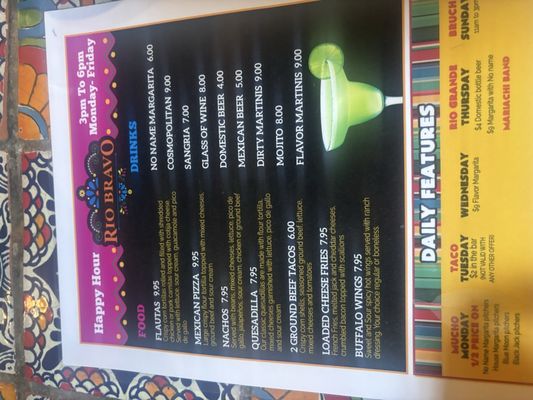 Menu photo 1 Rio Bravo Tacos and Tequila Larchmont, NY Menu photo 1 Rio Bravo Tacos and Tequila Larchmont, NY