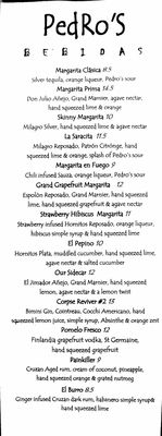 Menu photo 7 Pedro's Kennebunk, ME