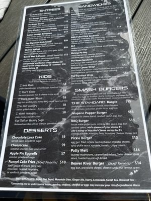 Menu photo 5 The Standard Beaver, PA