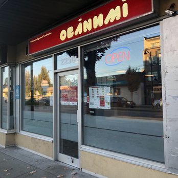 Obanhmi - Front of restaurant~ - Sandwiches Near Me - Vancouver, British Columbia
