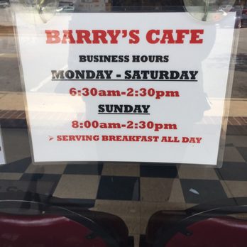 Barry's Cafe - Burgers Near Me - Raleigh, North Carolina