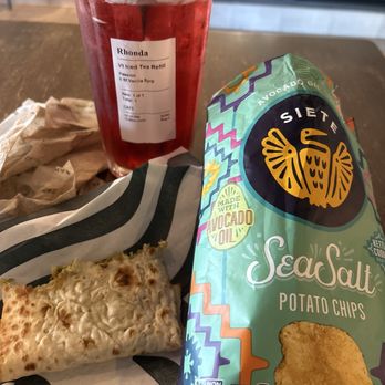 Starbucks - Felafel spinach pocket passion tea and sea salt potato chips - Coffee & Tea Near Me - San Diego, California Starbucks - Felafel spinach pocket passion tea and sea salt potato chips - Coffee & Tea Near Me - San Diego, California