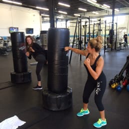 Kickboxing class taught by Ashoor Sarkis