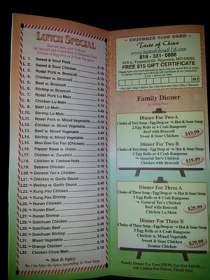 Menu photo 7 Taste of China Raymore, MO Menu photo 7 Taste of China Raymore, MO