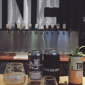 Zipline Brewing - Cloud berry IPA, White Stout, Chocolate Orange Cream Stout - Breweries Near Me - Omaha, Nebraska