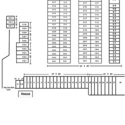 Expo RV & Boat Storage - Layout