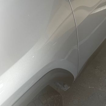 Magic Dent Removal - Rav 4 front driver side fender - Mobile Dent Repair Near Me Magic Dent Removal - Rav 4 front driver side fender - Mobile Dent Repair Near Me