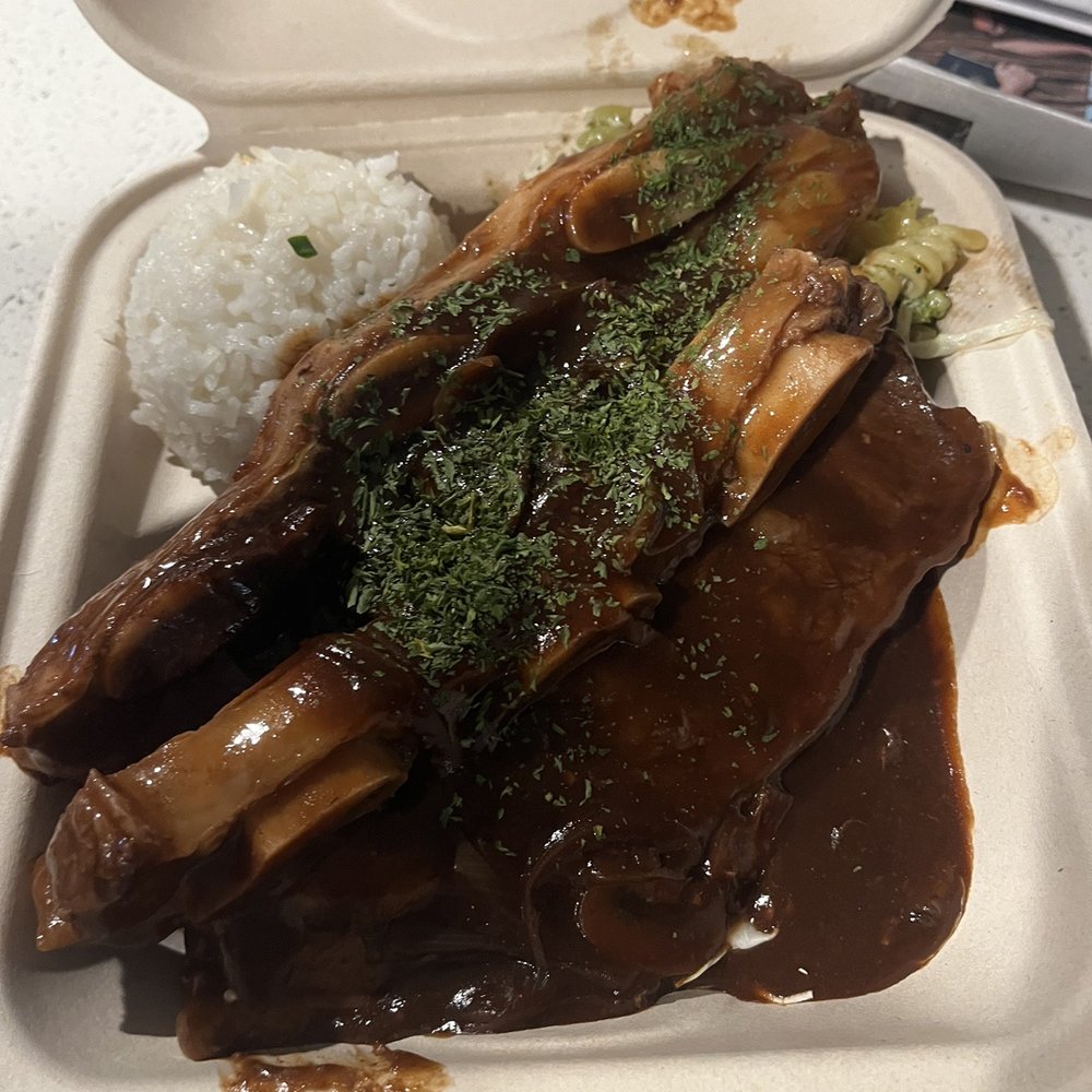 Pioneer Saloon - Short ribs with demi - Japanese Near Me - Honolulu, Hawaii