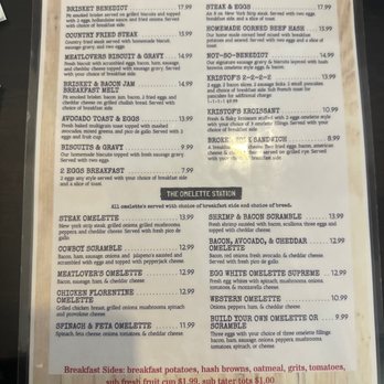 Kristof's Kafe - Menu - American Near Me - Davie, Florida