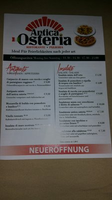 Menu photo 4 Antica Osteria Munich, BY
