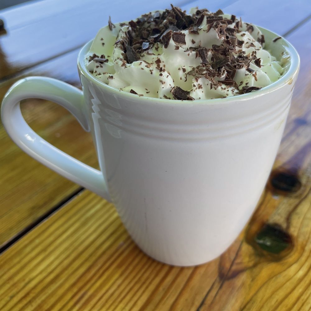 The Refectory Cafe - Carmel Mocha Latte - New American Near Me - Durham, North Carolina The Refectory Cafe - Carmel Mocha Latte - New American Near Me - Durham, North Carolina