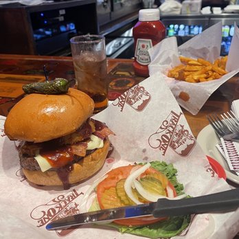 Track One - Western w/ 1/2 order of fries - American Near Me - El Paso, Texas