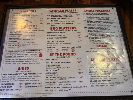 Menu photo 2 Abbey's Real Texas BBQ San Diego, CA Menu photo 2 Abbey's Real Texas BBQ San Diego, CA