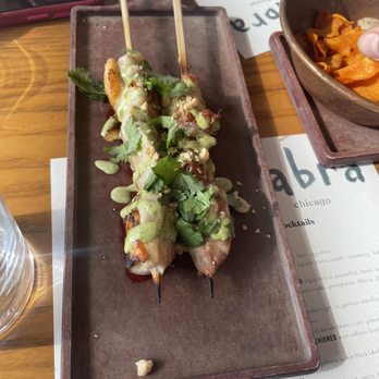 Cabra - Chicken Thigh Anticucho - Peruvian Near Me - Chicago, Illinois