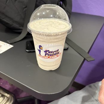 Purple Penguin Snowcone Shack - Regular size peanut butter milkshake - Shaved Ice Near Me - Henderson, Nevada Purple Penguin Snowcone Shack - Regular size peanut butter milkshake - Shaved Ice Near Me - Henderson, Nevada