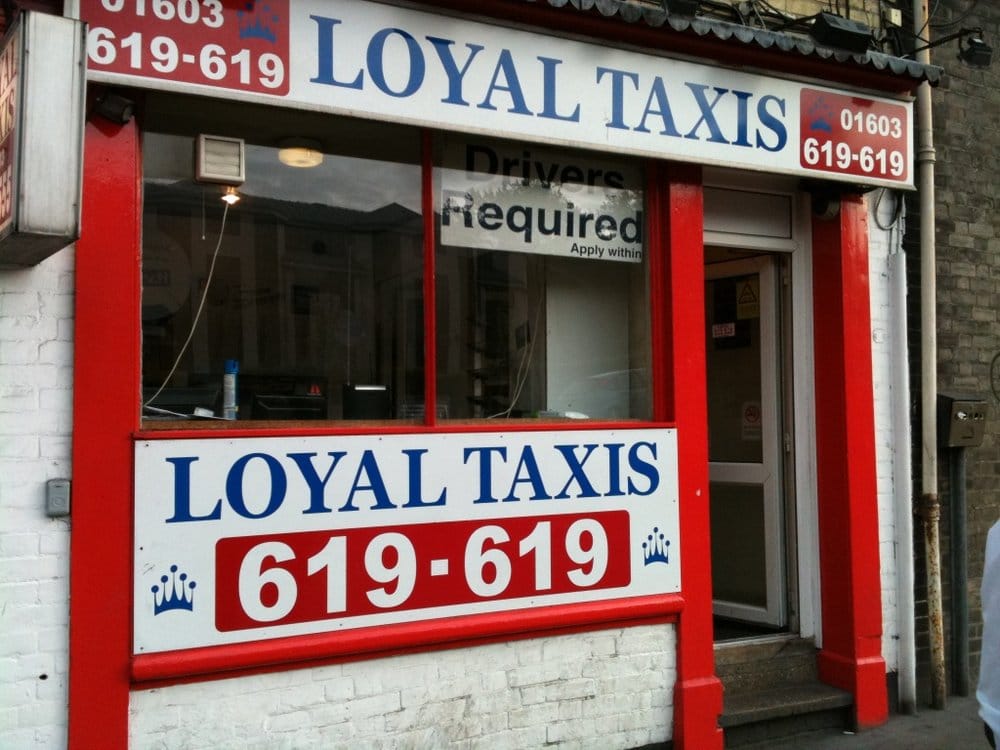 LOYAL TAXIS Updated July 2024 34a Cattle Market St, Norwich