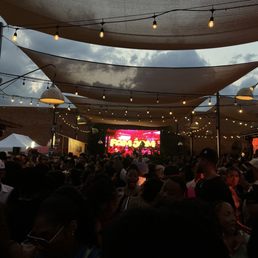 Outside venue space