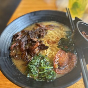 Union Ramen - a bowl of ramen and chopsticks - Ramen Near Me - New Orleans, Louisiana Union Ramen - a bowl of ramen and chopsticks - Ramen Near Me - New Orleans, Louisiana