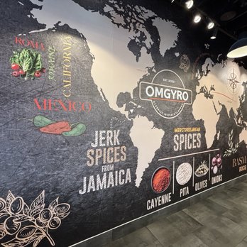 OMGYRO of Paramus - Wall - Halal Near Me - Paramus, New Jersey OMGYRO of Paramus - Wall - Halal Near Me - Paramus, New Jersey