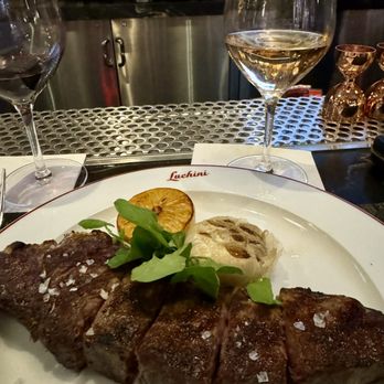 Luchini Italian Restaurant - New York Strip* - Italian Near Me - Las Vegas, Nevada