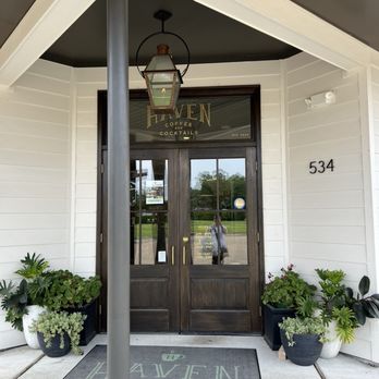 Haven Coffee and Cocktails - Front entrance - Coffee & Tea Near Me - Covington, Louisiana Haven Coffee and Cocktails - Front entrance - Coffee & Tea Near Me - Covington, Louisiana