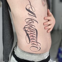 Lucky You Tattoo - Done by Ramon