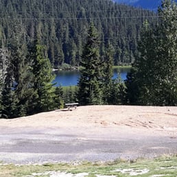 This is a picture of the lake just behind the White Pass Village Inn within walking distance. Gorgeous This is a picture of the lake just behind the White Pass Village Inn within walking distance. Gorgeous
