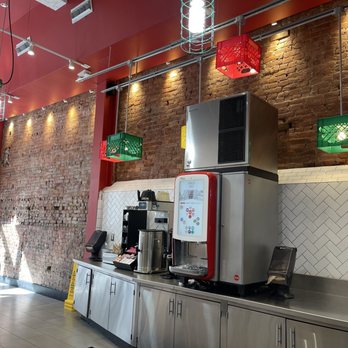 District Taco - Downstairs water fountain area - Mexican Near Me - Washington, DC, District of Columbia