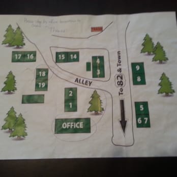 Spruce Cabins - Map of grounds - Vacation Rentals Near Me - Cloudcroft, New Mexico Spruce Cabins - Map of grounds - Vacation Rentals Near Me - Cloudcroft, New Mexico