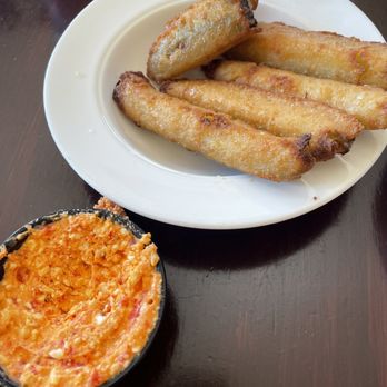 Sleepwalker Spirits and Ale - Fried pickles and spicy Feta Dip - Breweries Near Me - Lansing, Michigan