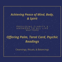 Psychic Marlana - Using the art of Palm Tarot and psychic energy we can address all life matters