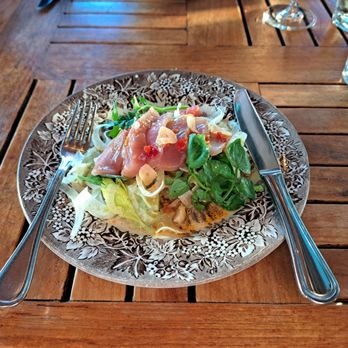 Wolf In The Fog - Tuna crudo - Canadian (New) Near Me - Tofino, British Columbia Wolf In The Fog - Tuna crudo - Canadian (New) Near Me - Tofino, British Columbia