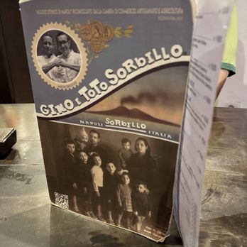 Sorbillo - Menu - Pizza Near Me - Naples, NA