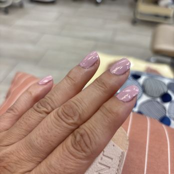 New Color Nails & Spa - So disappointed. Edges are rough and paint doesn't go to the edges to cover the entire nail. - Waxing Near Me - Baldwin Park, California