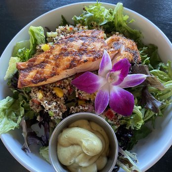 Factory By Beer Tree Brew - Salmon Kale And Quinoa Salad - Breweries Near Me - Johnson City, New York