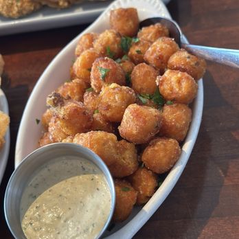 Moonshine Grill - Sweet potato tots - Southern Near Me - Austin, Texas Moonshine Grill - Sweet potato tots - Southern Near Me - Austin, Texas
