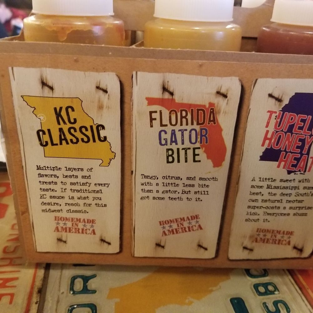 Mission BBQ - 3 sauces - Barbeque Near Me - Panama City, Florida Mission BBQ - 3 sauces - Barbeque Near Me - Panama City, Florida