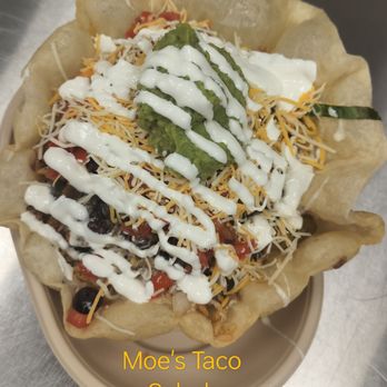 Moe's Southwest Grill - Taco Salad - Tex-Mex Near Me - White Hall, Arkansas Moe's Southwest Grill - Taco Salad - Tex-Mex Near Me - White Hall, Arkansas