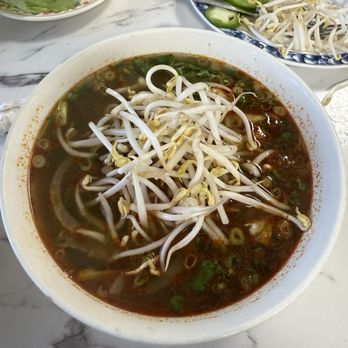 Pho Cuong Restaurant - #6 raw steak and fatty brisket (spicy) - Vietnamese Near Me - Oklahoma City, Oklahoma Pho Cuong Restaurant - #6 raw steak and fatty brisket (spicy) - Vietnamese Near Me - Oklahoma City, Oklahoma