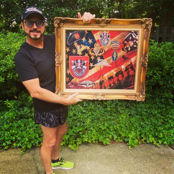 Extra Space Storage - Original military artwork commission. - Self Storage Near Me - Fayetteville, North Carolina