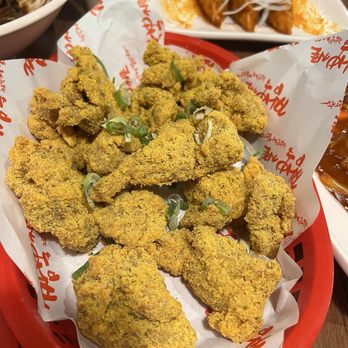 Jjamppong Zizon - Popcorn Chicken Honey and Cheese 허니치즈팝콘치킨, 5 pcs Pan-Fried Sichuan Dumplings - 사천만두 - Korean Near Me - Oakland, California Jjamppong Zizon - Popcorn Chicken Honey and Cheese 허니치즈팝콘치킨, 5 pcs Pan-Fried Sichuan Dumplings - 사천만두 - Korean Near Me - Oakland, California