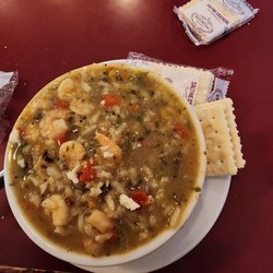 The Waterloo Diner - Shrimp and wild rice soup. Delicious!