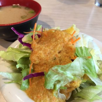Black Pine Tree Sushi Bar - Ginger salad with miso soup. - Sushi Bars Near Me - Southgate, Michigan Black Pine Tree Sushi Bar - Ginger salad with miso soup. - Sushi Bars Near Me - Southgate, Michigan