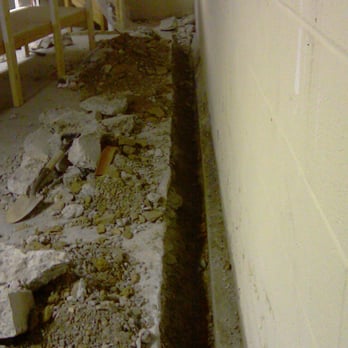 A Graf & Son - Removed the floor around the basement. Located the footing so that we can install a piping system in the ground. - General Contractors Near Me - Glen Gardner, New Jersey